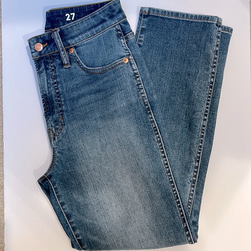 J.Crew vintage slim straight denim